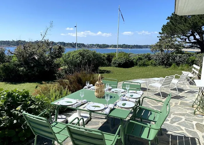 Villa Poulquer Vue Mer Panoramique A 180 Degres 10 Personnes